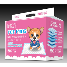 Come On Doggy Pet Pads (Baby Powder) 超厚尿墊(爽身粉味) 45X60 50片 